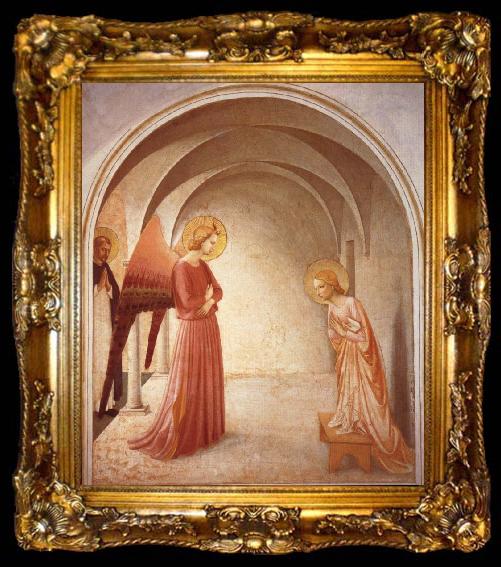 framed  Fra Angelico Annunciatie, ta009-2